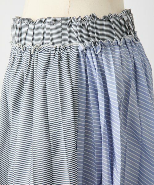 BEARDSLEY / ビアズリー ロング・マキシ丈スカート | 《SOFIE D'HOORE》ストライププリーツスカート | 詳細5