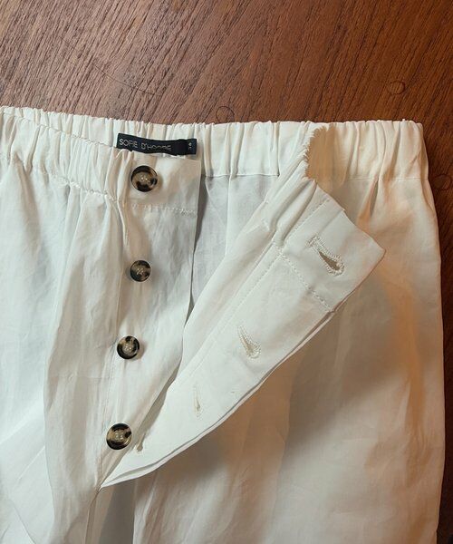 BEARDSLEY / ビアズリー その他パンツ | 《SOFIE D'HOORE》フロント釦イージーパンツ | 詳細2