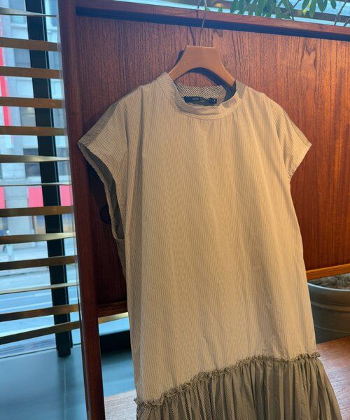 BEARDSLEY / ビアズリー ロング・マキシ丈ワンピース | 《SOFIE D'HOORE》ストライプワンピース | 詳細1