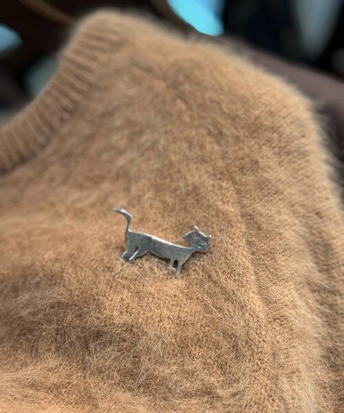 BEARDSLEY / ビアズリー その他 | 《HARPO》ブローチ（ネコ） | 詳細1