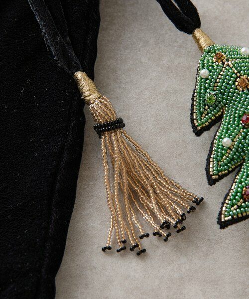 BEARDSLEY / ビアズリー トートバッグ | 《CITRUS》スノーフレーク刺繍トートバッグ | 詳細17