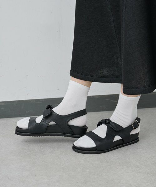 BEARDSLEY / ビアズリー シューズ | 《SALONDEJU》リボン型サンダル | 詳細6