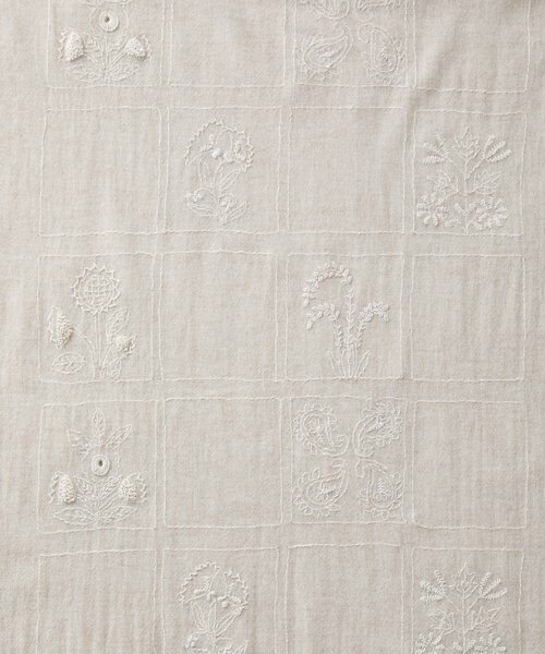 BEARDSLEY / ビアズリー マフラー・ショール・スヌード・ストール | 《CITRUS》刺繍タッセルストール | 詳細10