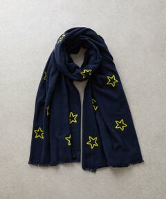 BEARDSLEY / ビアズリー マフラー・ショール・スヌード・ストール | 《CITRUS》星柄刺繍ストール