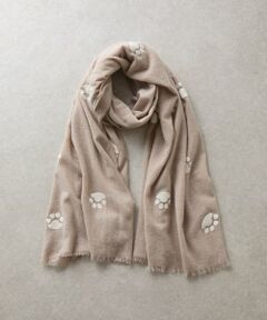BEARDSLEY / ビアズリー マフラー・ショール・スヌード・ストール | 《CITRUS》ドッグ刺繍ストール