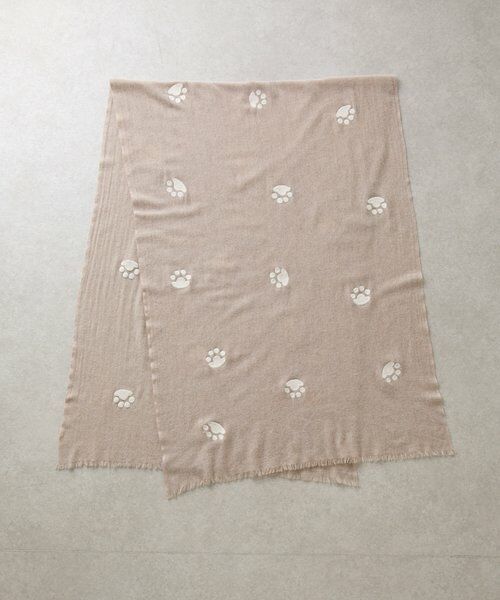 BEARDSLEY / ビアズリー マフラー・ショール・スヌード・ストール | 《CITRUS》ドッグ刺繍ストール | 詳細7