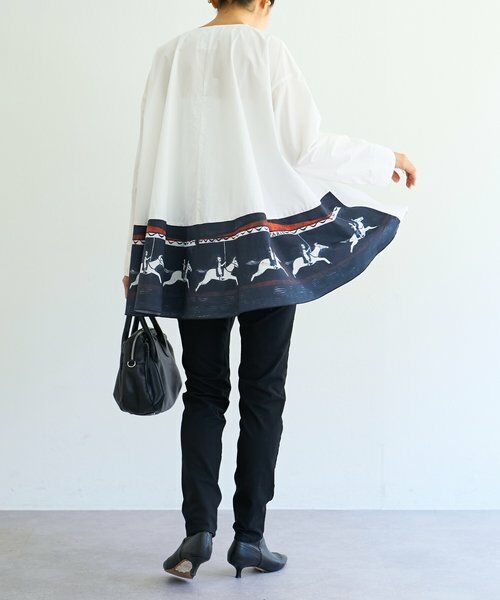 BEARDSLEY / ビアズリー シャツ・ブラウス | メリーゴーランドフレアーブラウス | 詳細11