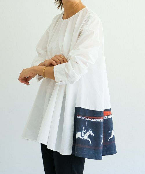 BEARDSLEY / ビアズリー シャツ・ブラウス | メリーゴーランドフレアーブラウス | 詳細3