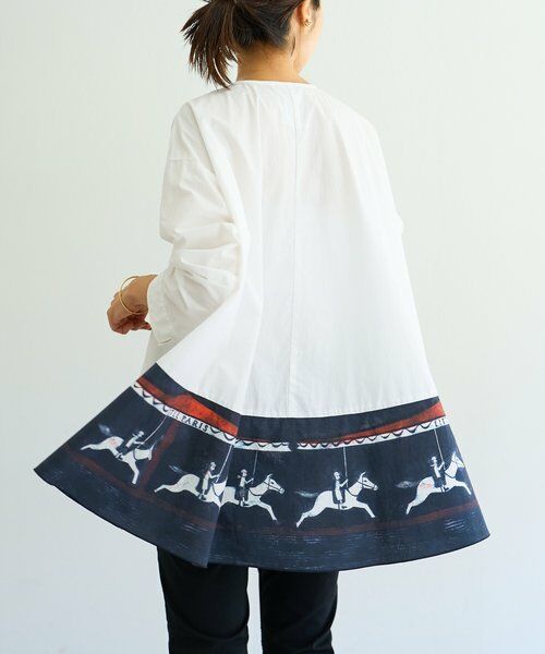 BEARDSLEY / ビアズリー シャツ・ブラウス | メリーゴーランドフレアーブラウス | 詳細5