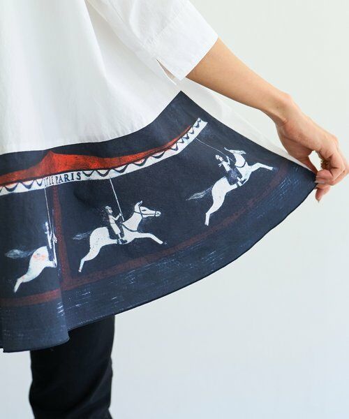 BEARDSLEY / ビアズリー シャツ・ブラウス | メリーゴーランドフレアーブラウス | 詳細8