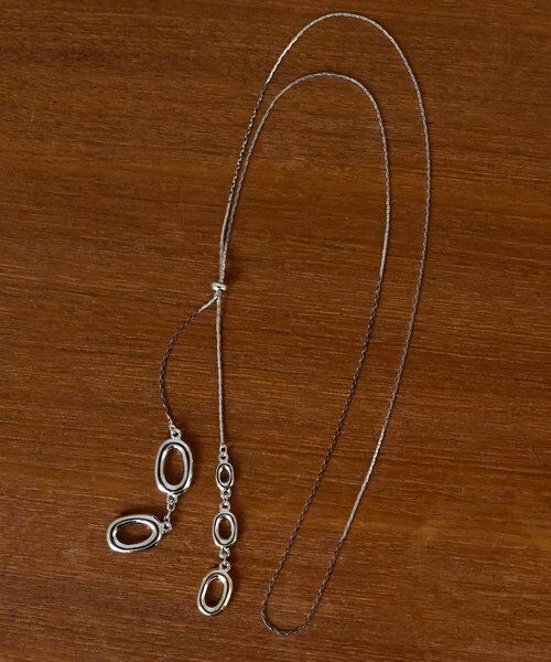 BEARDSLEY / ビアズリー リング | オーバルモチーフラリエットネックレス | 詳細7