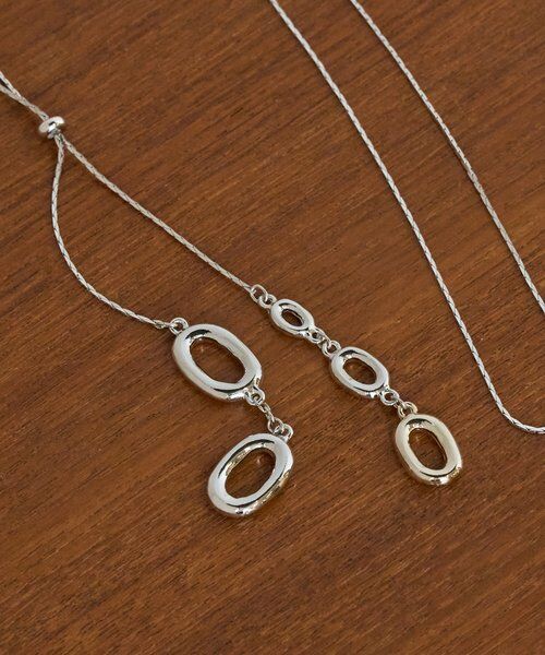 BEARDSLEY / ビアズリー リング | オーバルモチーフラリエットネックレス | 詳細9