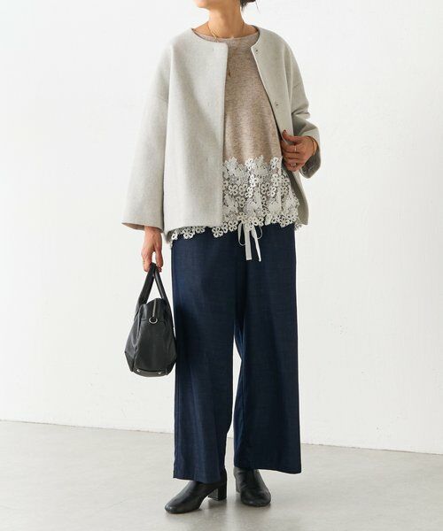 BEARDSLEY / ビアズリー ニット・セーター | 裾レースニット | 詳細10