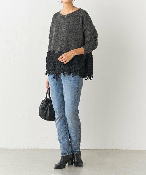 BEARDSLEY / ビアズリー ニット・セーター | 裾レースニット | 詳細27