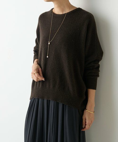 BEARDSLEY / ビアズリー ニット・セーター | ヤク混ワイドニットプルオーバー | 詳細12