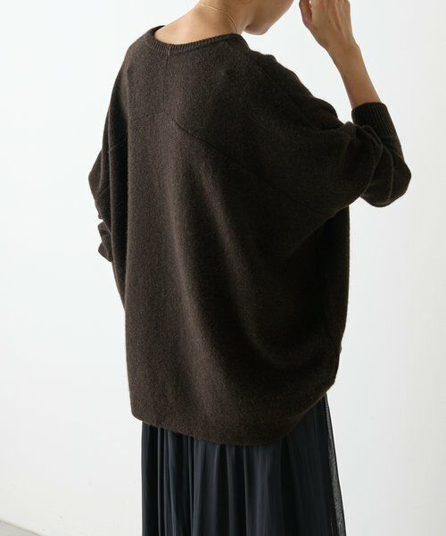 BEARDSLEY / ビアズリー ニット・セーター | ヤク混ワイドニットプルオーバー | 詳細13