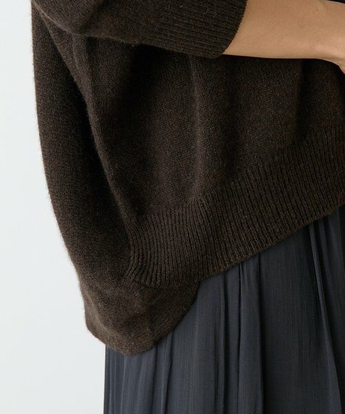 BEARDSLEY / ビアズリー ニット・セーター | ヤク混ワイドニットプルオーバー | 詳細14