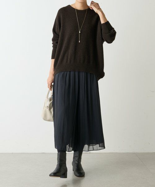 BEARDSLEY / ビアズリー ニット・セーター | ヤク混ワイドニットプルオーバー | 詳細16