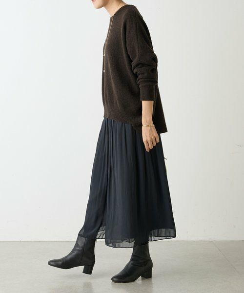 BEARDSLEY / ビアズリー ニット・セーター | ヤク混ワイドニットプルオーバー | 詳細18