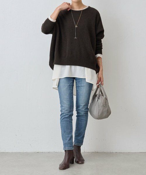 BEARDSLEY / ビアズリー ニット・セーター | ヤク混ワイドニットプルオーバー | 詳細2