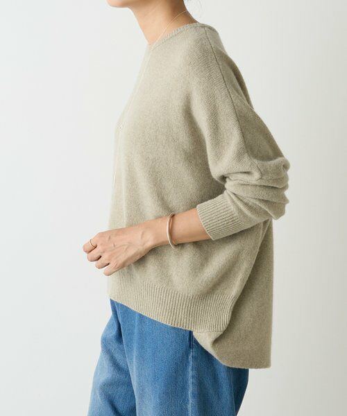 BEARDSLEY / ビアズリー ニット・セーター | ヤク混ワイドニットプルオーバー | 詳細29