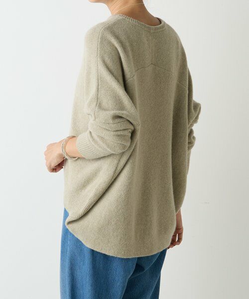 BEARDSLEY / ビアズリー ニット・セーター | ヤク混ワイドニットプルオーバー | 詳細30