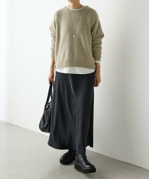 BEARDSLEY / ビアズリー ニット・セーター | ヤク混ワイドニットプルオーバー | 詳細22