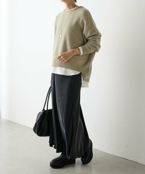 BEARDSLEY / ビアズリー ニット・セーター | ヤク混ワイドニットプルオーバー | 詳細23