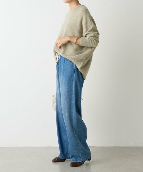 BEARDSLEY / ビアズリー ニット・セーター | ヤク混ワイドニットプルオーバー | 詳細25