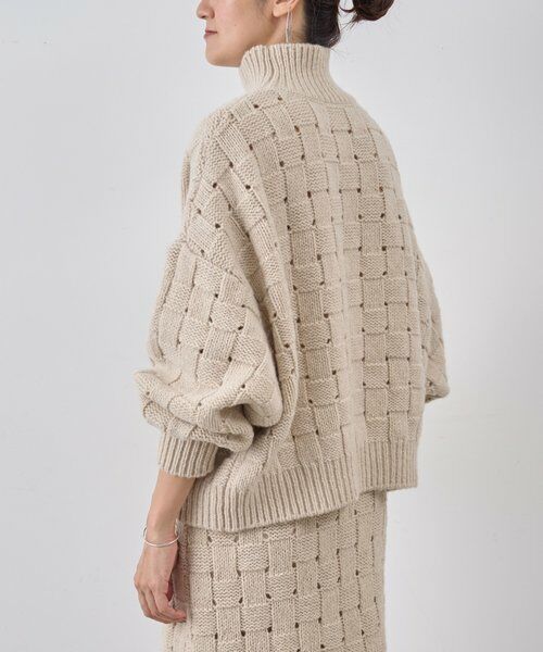 BEARDSLEY / ビアズリー ニット・セーター | バスケットニットプルオーバー | 詳細10