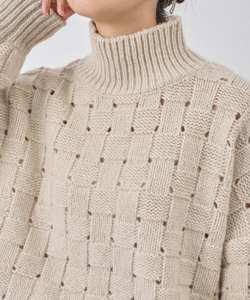 BEARDSLEY / ビアズリー ニット・セーター | バスケットニットプルオーバー | 詳細14