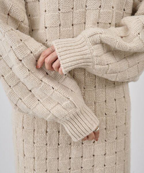 BEARDSLEY / ビアズリー ニット・セーター | バスケットニットプルオーバー | 詳細15