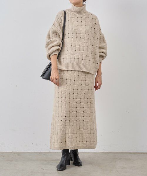 BEARDSLEY / ビアズリー ニット・セーター | バスケットニットプルオーバー | 詳細18