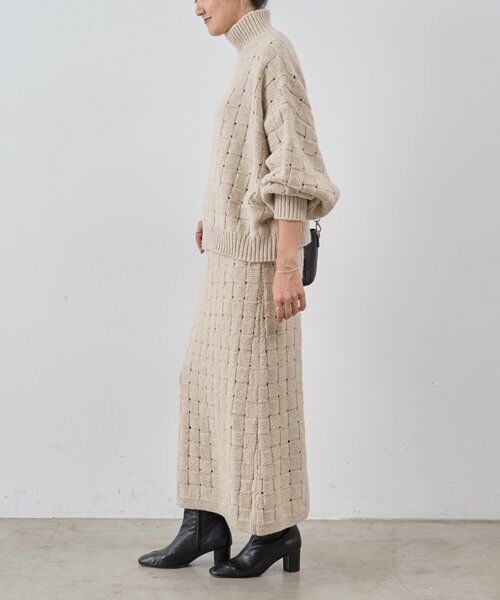 BEARDSLEY / ビアズリー ニット・セーター | バスケットニットプルオーバー | 詳細20