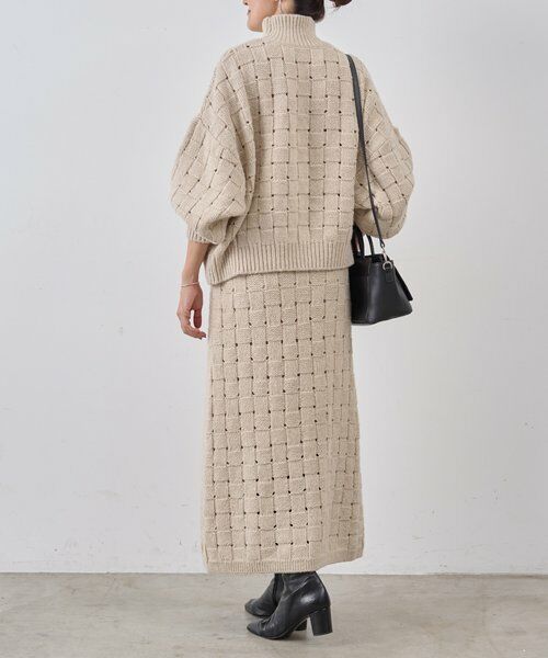 BEARDSLEY / ビアズリー ニット・セーター | バスケットニットプルオーバー | 詳細21