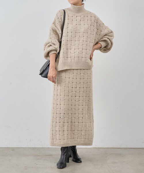 BEARDSLEY / ビアズリー ニット・セーター | バスケットニットプルオーバー | 詳細22