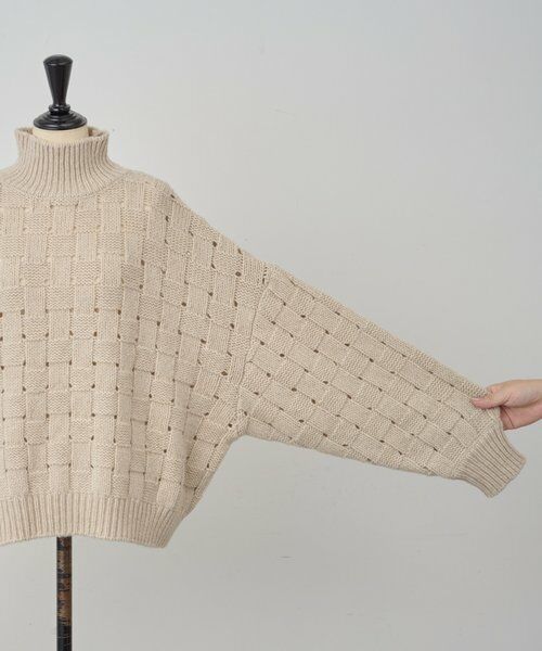 BEARDSLEY / ビアズリー ニット・セーター | バスケットニットプルオーバー | 詳細25