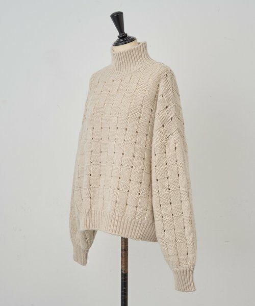BEARDSLEY / ビアズリー ニット・セーター | バスケットニットプルオーバー | 詳細26