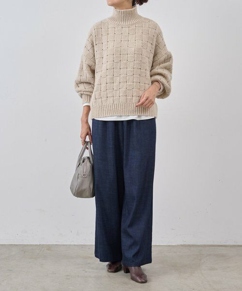 BEARDSLEY / ビアズリー ニット・セーター | バスケットニットプルオーバー | 詳細5