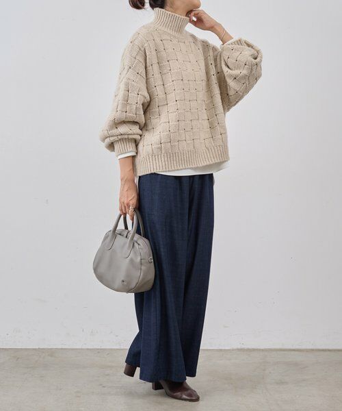 BEARDSLEY / ビアズリー ニット・セーター | バスケットニットプルオーバー | 詳細7
