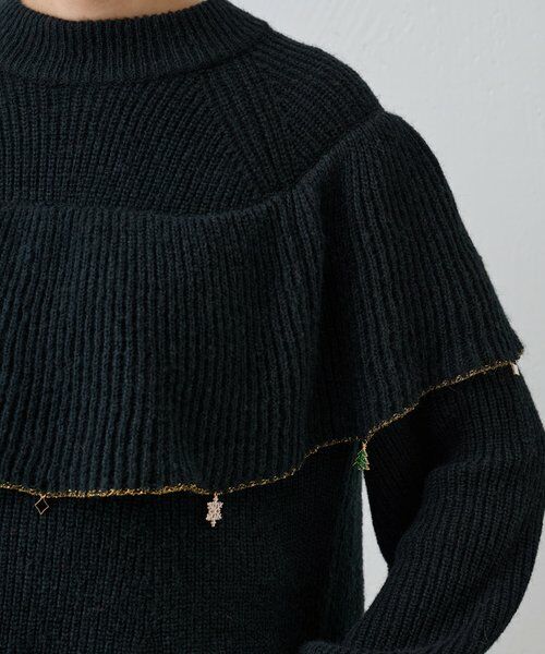 BEARDSLEY / ビアズリー ニット・セーター | オーナメントフリルニット | 詳細6