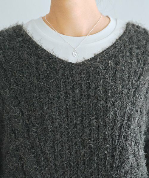 BEARDSLEY / ビアズリー ニット・セーター | フェザーヤーンケーブルニット | 詳細14