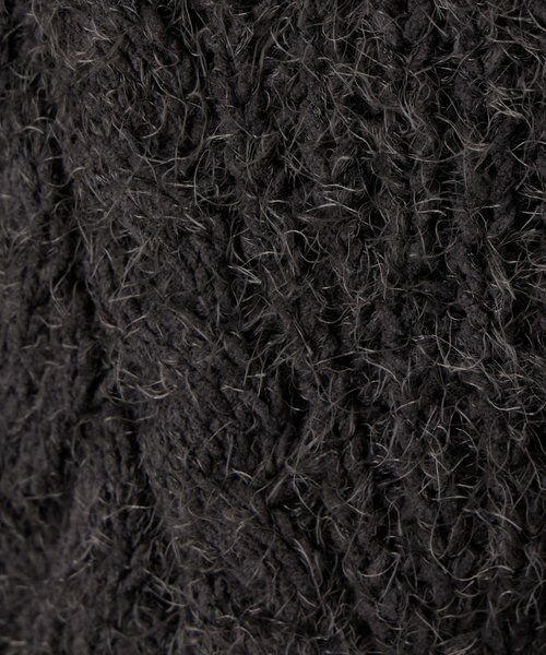 BEARDSLEY / ビアズリー ニット・セーター | フェザーヤーンケーブルニット | 詳細21