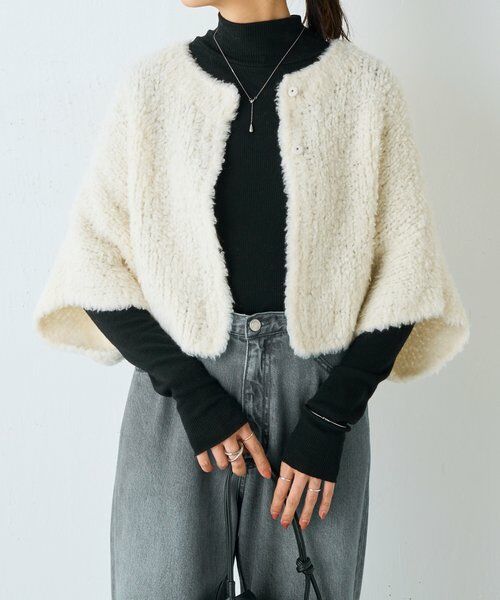 BEARDSLEY / ビアズリー ニット・セーター | カシミヤループ前後カーディガン | 詳細1