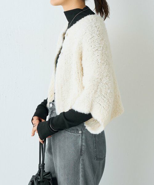 BEARDSLEY / ビアズリー ニット・セーター | カシミヤループ前後カーディガン | 詳細2