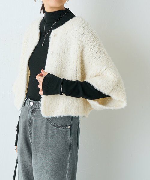 BEARDSLEY / ビアズリー ニット・セーター | カシミヤループ前後カーディガン | 詳細3