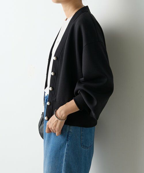 BEARDSLEY / ビアズリー カットソー | パール釦ダンボールカーディガン | 詳細18