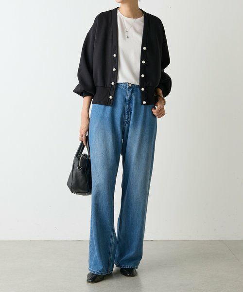 BEARDSLEY / ビアズリー カットソー | パール釦ダンボールカーディガン | 詳細20