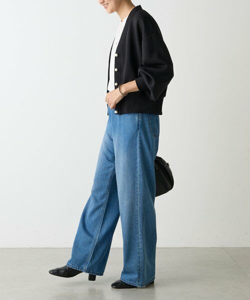 BEARDSLEY / ビアズリー カットソー | パール釦ダンボールカーディガン | 詳細21