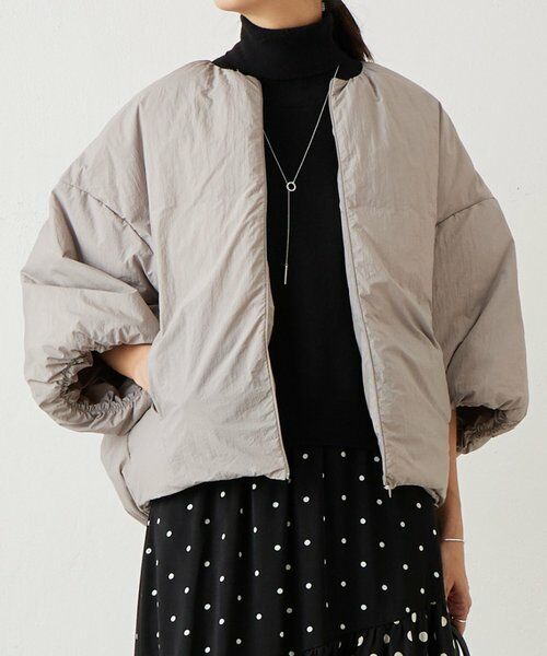 BEARDSLEY/ビアズリー バルーンダウン モカ F